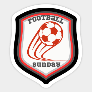 football sunday Sticker